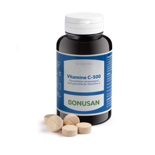Vitamine C-500 kauwtablet Bonusan 60 chewable tablets
