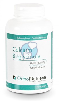 OrthoNutrients Calcium Bisglycinate 120 capsules