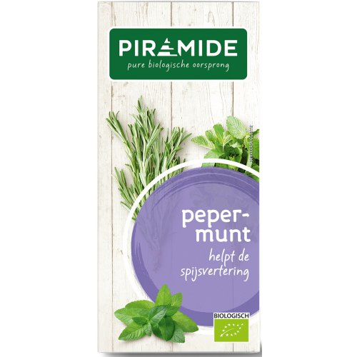 Piramide Pepermunt Thee Biologisch 20 Tüte