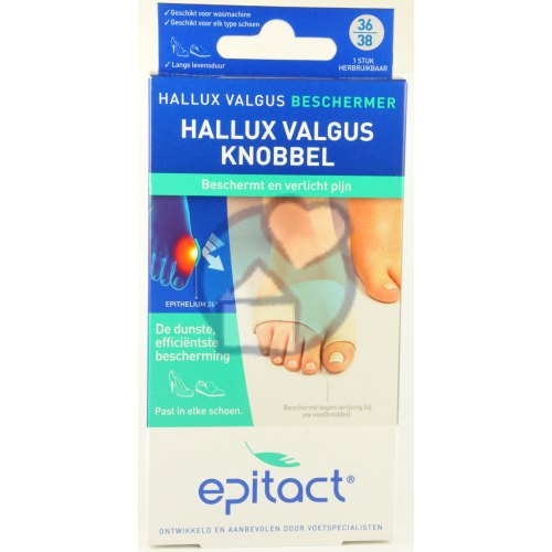 Epitact Hallux Valgus Knobbel Beschermer 36-38 1 pieces