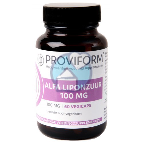 Proviform Alfa Liponzuur 100 mg 60 Kapseln
