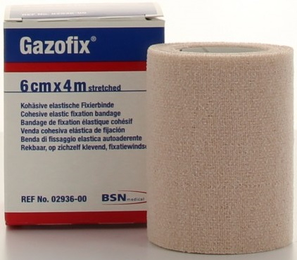 Gazofix Gazofix Fixatiewindsel 6 cm x 4 m 1 Stücke