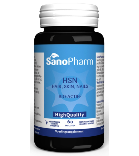 60 capsules SanoPharm High Quality HSN Hair Skin Nails