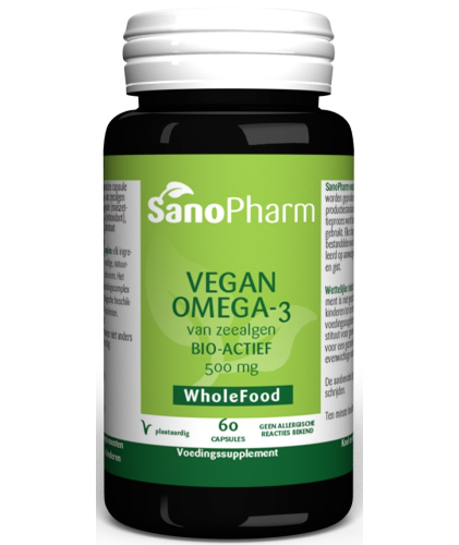 60 capsules SanoPharm WholeFood Vegan Omega-3 EPA & DHA