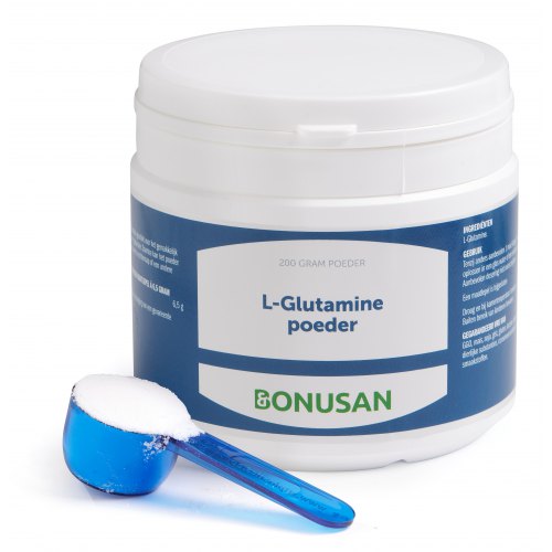 L-Glutamine Poeder Bonusan 200 Gramm