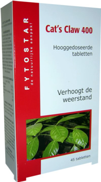 Fytostar Cats Claw 400 45 Tabletten