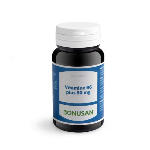 Bonusan Vitamine B6 Plus 50 mg 60 capsules