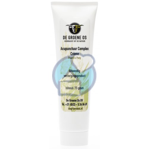 De Groene Os Veterinair Acupunctuur Complex Creme Paard & Pony 75 gram