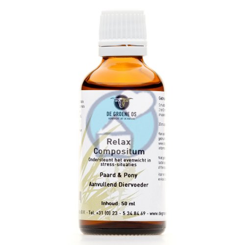 De Groene Os Veterinair Relax Compositum Paard & Pony 100 Ml