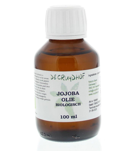 100 ml De Cruydhof Jojoba Olie Koudgeperst Biologisch
