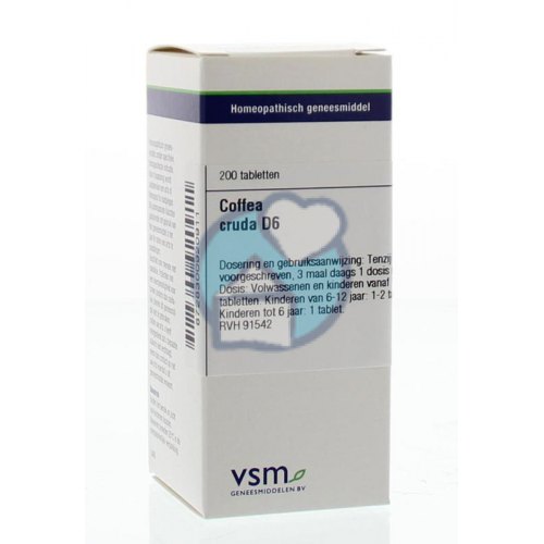  VSM Enkelvoudige Homeopathie Coffea Cruda D6
