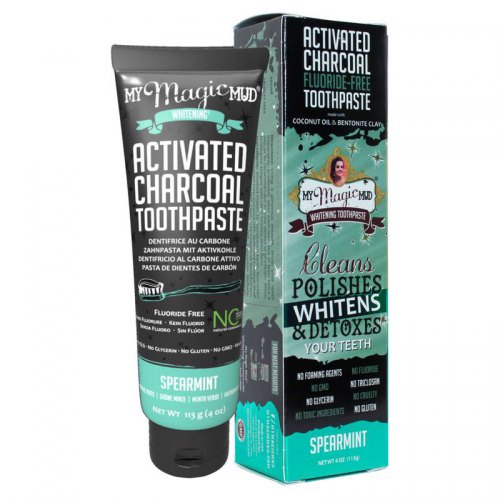 My Magic Mud Actieve Houtskool Tandpasta Spearmint 113 Gramm