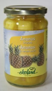 Ekoland Ananas op Sap 350 Gramm