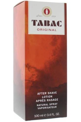100 Ml Tabac Original Aftershave Lotion Natural Spray