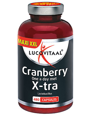 480 Kapseln Lucovitaal Cranberry X-tra Lactobacillus