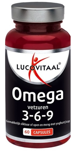 Lucovitaal Omega Vetzuren 3-6-9 60 capsules