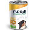 405 gram Yarrah Hondenvoer Chunks met Kip Biologisch