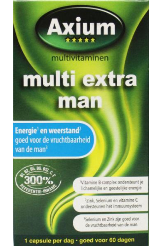 Axium Multi Extra Man 60 capsules