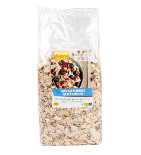 Puur Rineke Haver Muesli Glutenvrij Biologisch