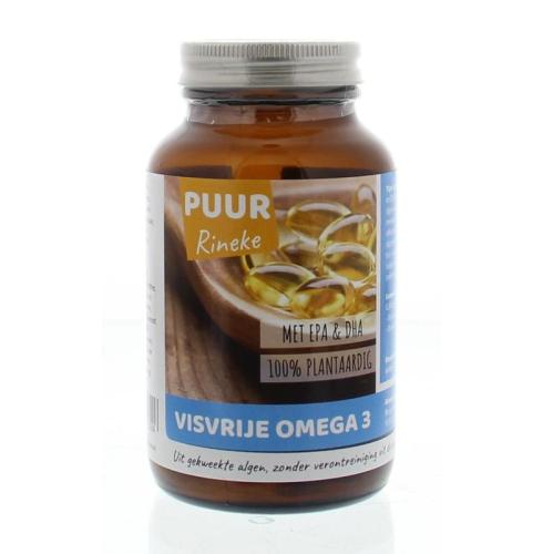Puur Rineke Visvrije Omega 3 EPA & DHA 60 Kapseln