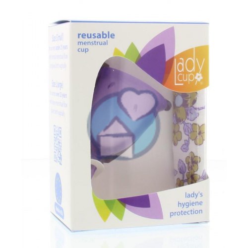 LadyCup Menstruatie Cup Lila maat L 1 Stücke