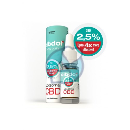 Cibdol Liposomale CBD Olie 2,5% 10 ml