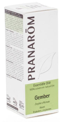 Pranarom Gember - Zingiber Officinale Essentiële Olie 5 Ml