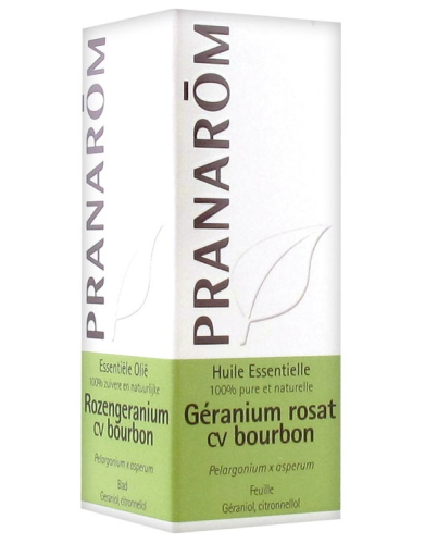 10 ml Pranarom Rozengeranium cv Bourbon - Pelargonium x Asperum Essentiële Olie
