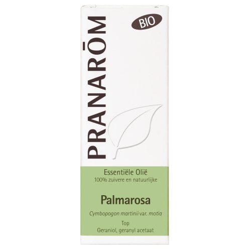 Pranarom Palmarosa - Cymbopogon Martinii var. Motia Essentiële Olie Biologisch 10 Ml