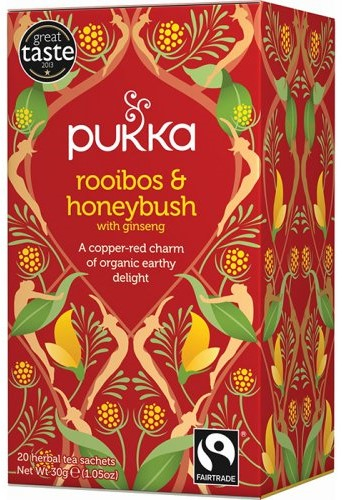 Pukka Rooibos & Honeybush Thee Biologisch 20 Tüte