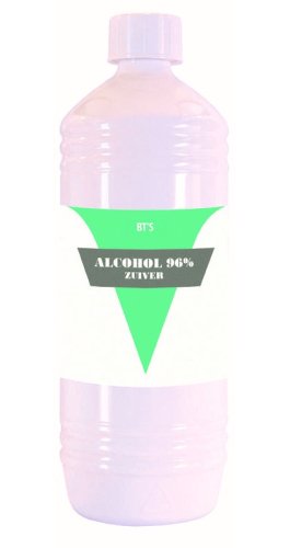 BT'S Alcohol 96% Zuiver 1000 Ml