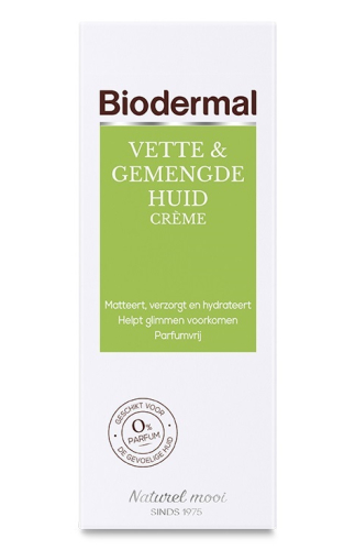 Biodermal Vette & Gemengde Huid Creme