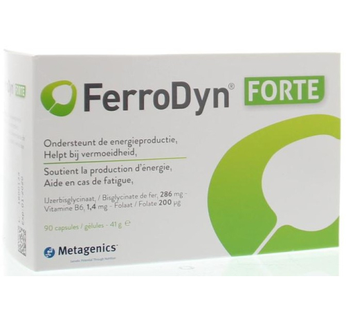 90 capsules Metagenics FerroDyn Forte