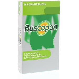 6 zetpillen Sanofi Buscopan 10 mg