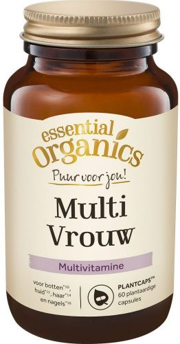 60 capsules Essential Organics Puur Multi Vrouw