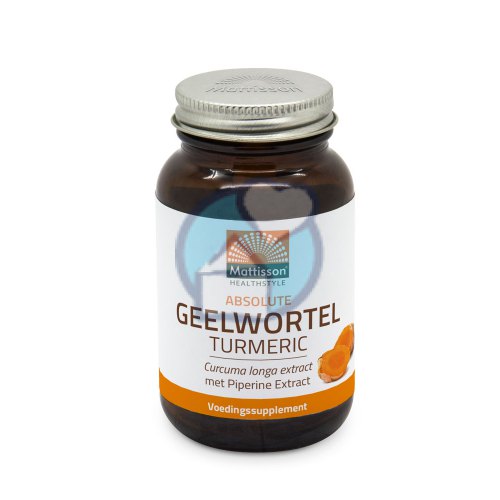 Mattisson Geelwortel met Piperine Extract 60 capsules
