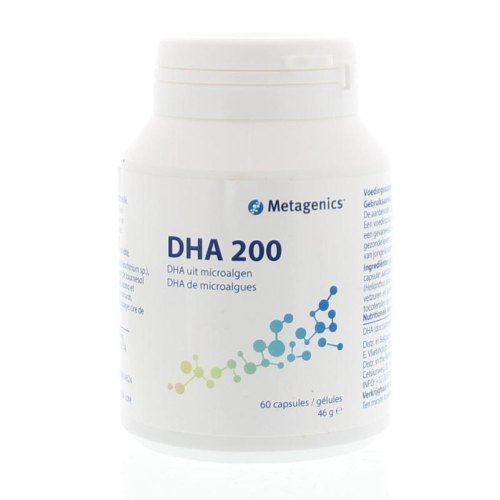 Metagenics DHA 200 uit Microalgen 60 Softgels