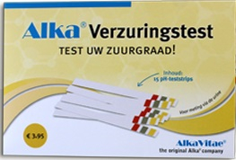 Alka Verzuringstest pH Strips 15 Stücke
