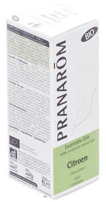 100 ml Pranarom Citroen - Citrus Limon Essentiële Olie Biologisch