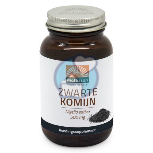 Mattisson Zwarte Komijn 500 mg 90 Kapseln