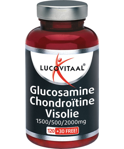 Lucovitaal Glucosamine Chondroitine Visolie 150 Kapseln