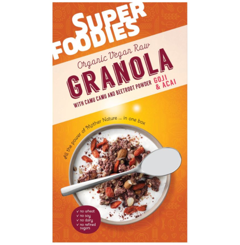 Superfoodies Granola  Goji & Açai Biologisch 200 gram