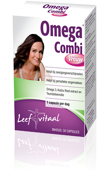 Leef Vitaal Omega Combi Vrouw 30 capsules