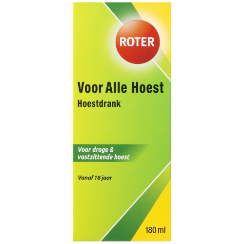 180 ml Roter Voor alle hoest
