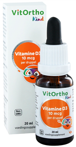 20 ml VitOrtho Vitamine D3 10 mcg (Kind)