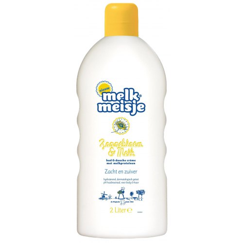 Melkmeisje Bad en Douche Creme Zonnebloem & Melk