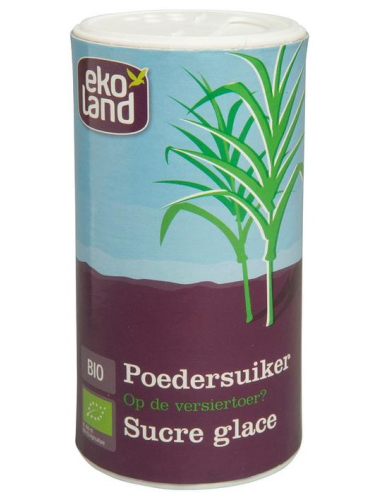 Ekoland Poedersuiker Rietsuiker Biologisch 125 gram