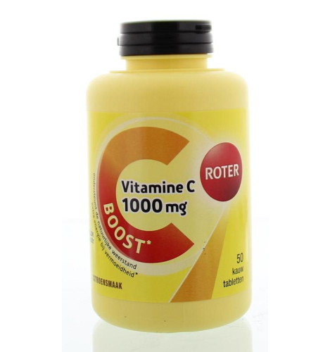 50 kauwtabletten Roter Vitamine C 1000 mg