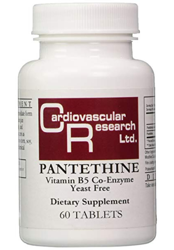 Cardiovascular Research Ltd Pantethine Vitamin B5