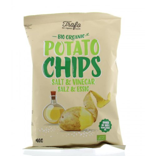 Trafo Chips Salt & Vinegar Biologisch 40 Gramm
